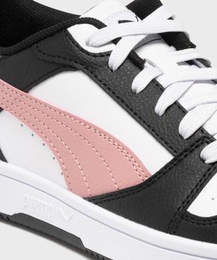 Baskets tricolores à lacets Rebound femme - Puma vue12 - PUMA - GEMO