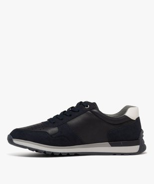 Baskets basses à zip et lacets avec semelle confortable homme vue3 - RELIFE - GEMO