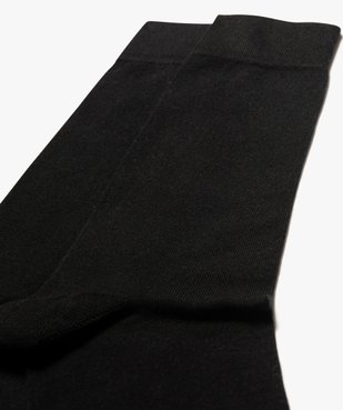 Chaussettes homme fines à tige haute (lot de 2) vue2 - GEMO(HOMWR HOM) - GEMO