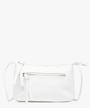 Sac pochette banbdoulière fermeture zippée vue1 - GEMO (ACCESS) - GEMO