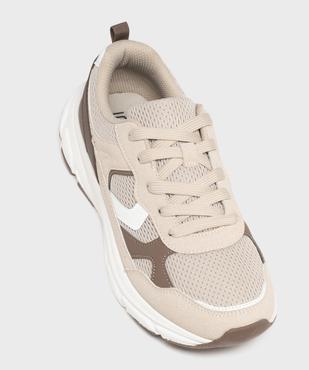 Baskets en mesh avec épaisse semelle garçon - 5 Miles vue5 - 5 MILES - GEMO