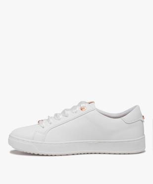 Baskets femme imprimées fleurs à lacets satin – Tom Tailor vue3 - TOM TAILOR - GEMO