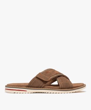 Sandales mules avec semelle massante homme - Relife vue2 - RELIFE - GEMO