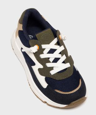 Baskets en mesh à lacets élastiques garçon - Buggy Shoes vue5 - BUGGY GEMO FOR GOOD - GEMO