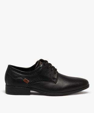 Derbies garçon unis style classique à lacets vue1 - GEMO (ENFANT) - GEMO