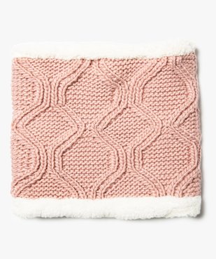 Snood à grosse maille fantaisie et fil lurex vue1 - GEMO (ENFANT) - GEMO