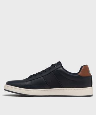 Baskets basses à lacets avec semelle contrastante homme - Lee Cooper vue3 - LEE COOPER - GEMO
