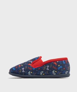 Chaussons sans-gêne élastiqués garçon vue3 - GEMO (ENFANT) - GEMO