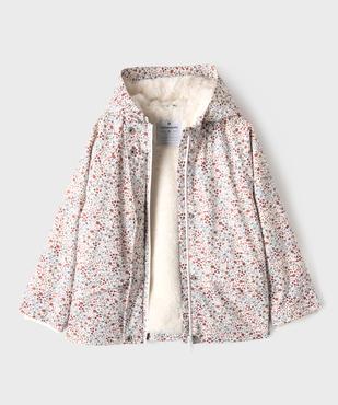 Imperméable à capuche avec doublure chaude fille - LuluCastagnette vue3 - LULUCASTAGNETTE - GEMO