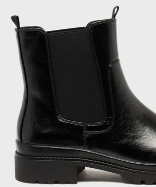 Boots Chelsea à semelle crantée femme - 5 Miles vue6 - 5 MILES - GEMO