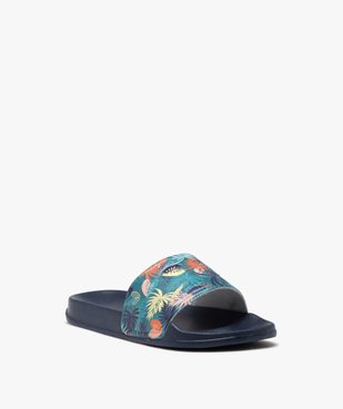 Mules de piscine garçon bandeau tropical  vue2 - GEMO (ENFANT) - GEMO