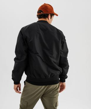 Blouson zippé style bombers homme vue14 - GEMO 4G HOMME - GEMO