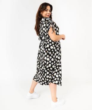 Robe en maille décolletée dans le dos femme grande taille vue3 - GEMO 4G GT - GEMO