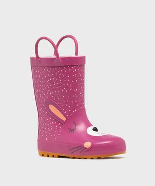 Bottes de pluie motif lapin fille - Lovely Wings vue3 - LOVELY WINGS - GEMO
