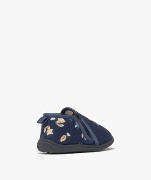 Chaussons bébé garçon bottillons à zip petit renard vue4 - GEMO 4G BEBE - GEMO
