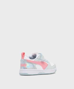 Baskets basses à empiècements irisés Rebound V6 Space Belle fille - Puma vue4 - PUMA - GEMO