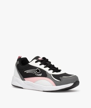 Baskets fille légères et colorées à lacets – Airness Angela vue2 - AIRNESS - GEMO
