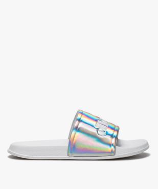 Mules de piscine fille à bandeau métallisé – Ellesse vue1 - ELLESSE - GEMO
