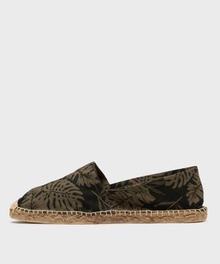 Espadrilles classiques en coton et corde homme vue3 - GEMO (PLAGE) - GEMO