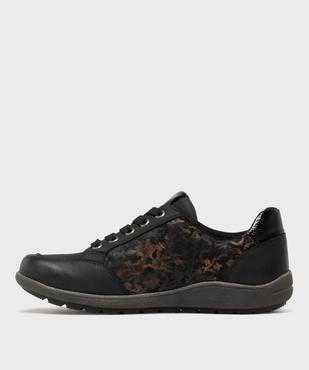 Derbies sportswear à bout carré femme vue3 - SOFTRELAX - GEMO