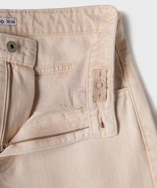 Jean super baggy avec taille ajustable garçon vue2 - GEMO (JUNIOR) - GEMO