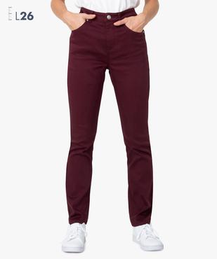 Pantalon femme coupe Regular - Longueur L26 vue1 - GEMO(FEMME PAP) - GEMO