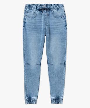 Jogger denim homme aspect délavé vue4 - GEMO (HOMME) - GEMO