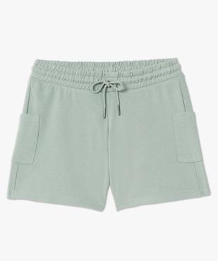 Short femme en maille avec ceinture élastiquée vue4 - GEMO(FEMME PAP) - GEMO