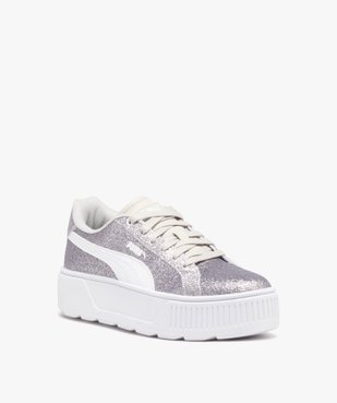 Baskets femme pailletées à semelle plateforme - Puma vue2 - PUMA - GEMO