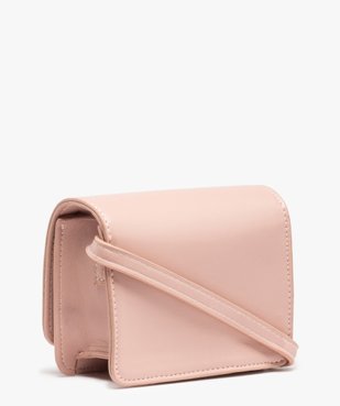 Sac fille format mini avec rabat  vue2 - GEMO (ENFANT) - GEMO