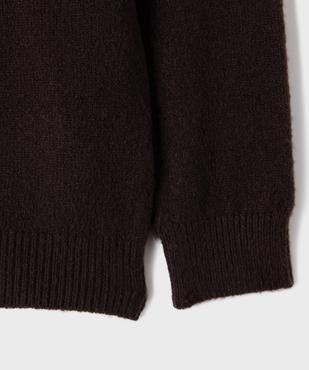 Pull en maille douillette et extensible fille vue2 - GEMO (JUNIOR) - GEMO