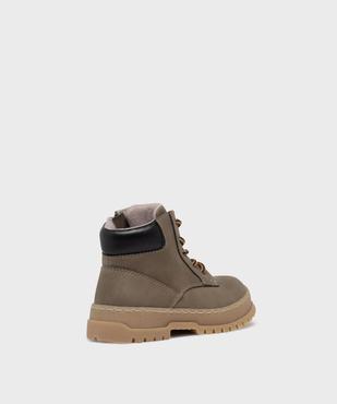Boots à semelle crantée bébé garçon - Buggy vue4 - BUGGY - GEMO