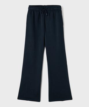 Pantalon de jogging wide leg à clous fille vue1 - GEMO 4G FILLE - GEMO