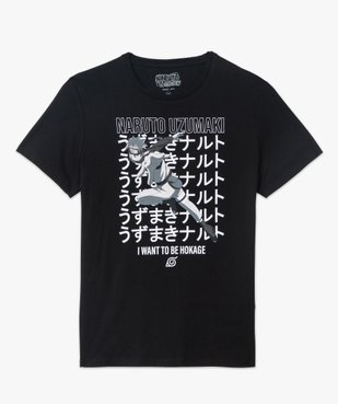 Tee-shirt à manches courtes imprimé homme - Naruto Shippuden vue4 - NARUTO - GEMO