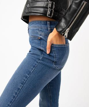 Jean Regular taille haute femme vue5 - GEMO(FEMME PAP) - GEMO
