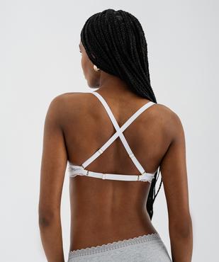 Soutien-gorge corbeille avec bretelles multipositions vue4 - GEMO(HOMWR FEM) - GEMO