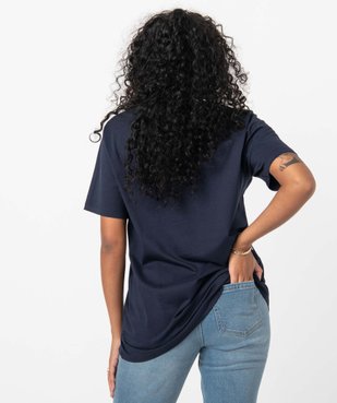 Tee-shirt femme à manches courtes oversize – Camps United vue3 - CAMPS UNITED - GEMO