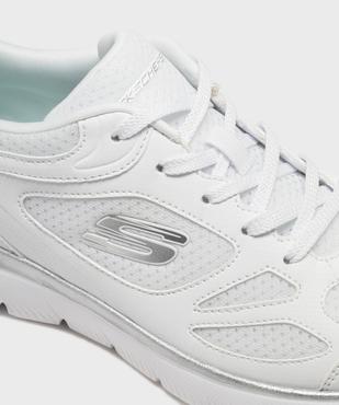 Baskets basses running en mesh Summits femme - Skechers vue6 - SKECHERS - GEMO