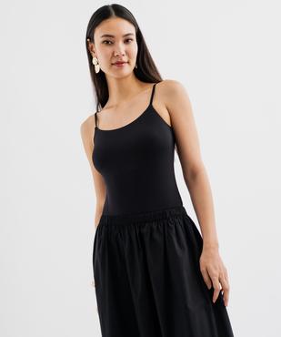 Body à fines bretelles femme vue1 - GEMO(FEMME PAP) - GEMO