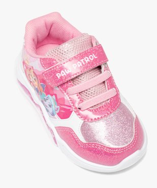 Baskets bébé fille à semelle lumineuses – Pat Patrouille vue5 - PAT PATROUILLE - GEMO
