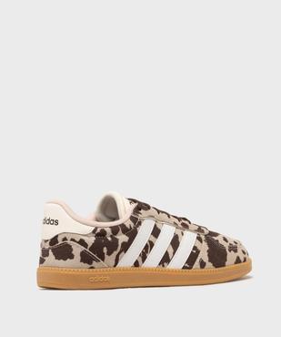 Baskets Breaknet Sleek motif vache femme - Adidas  vue4 - ADIDAS - GEMO