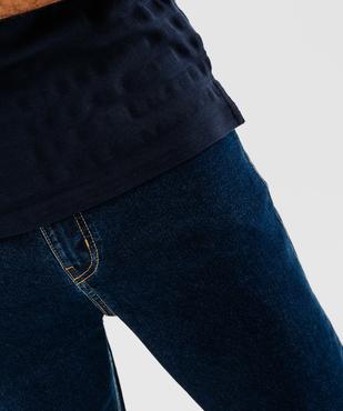 Jean Slim en coton stretch homme vue6 - GEMO 4G HOMME - GEMO