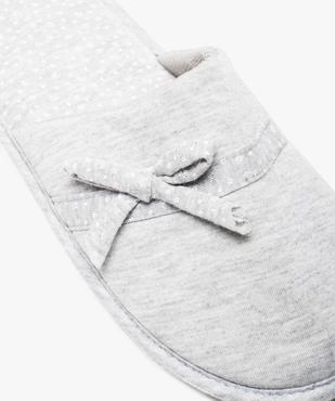 Mules en jersey motif étoiles vue6 - GEMO(HOMWR FEM) - GEMO