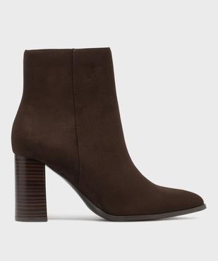 Boots à talon femme - FOLLOW ME vue1 - FOLLOW ME - GEMO