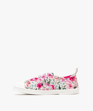 Chaussures en toile à lacets élastiques et bout en gomme fille vue4 - LOVELY WINGS - GEMO