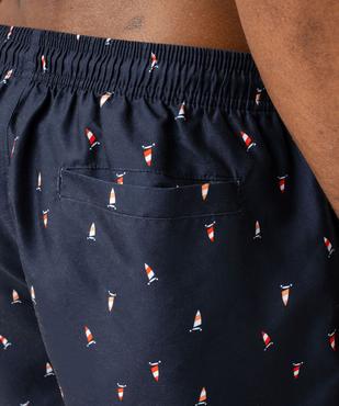 Short de bain imprimé chars à voile homme vue6 - GEMO (PLAGE) - GEMO