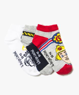 Lot de 3 paires de chaussettes à motifs - Sam le Pompier vue2 - SAM LE POMPIER - GEMO