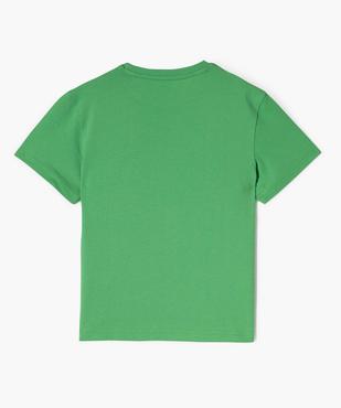 Tee-shirt manches courtes avec motif exotique garçon vue3 - GEMO (ENFANT) - GEMO