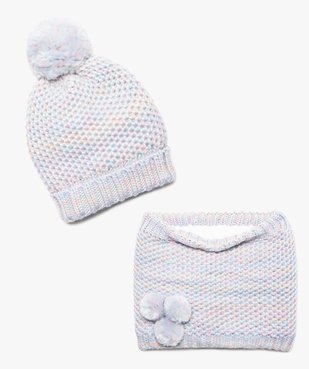 Ensemble d'accessoires avec bonnet et écharpe snood pour fille  - GEMO