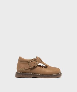 Chaussures salomé pailletées bébé fille - LuluCastagnette  vue1 - LULUCASTAGNETTE - GEMO